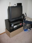 Bedroom TV Stand Extension